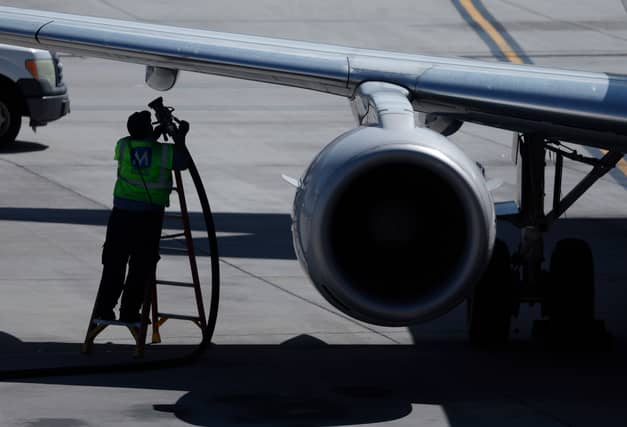 As fuel prices continue to rise amid war in Iran, airlines around the world are canceling flights and scaling back routes due to jet fuel shortages and surging prices. Picture: Justin Sullivan/Getty Images