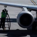 As fuel prices continue to rise amid war in Iran, airlines around the world are canceling flights and scaling back routes due to jet fuel shortages and surging prices. Picture: Justin Sullivan/Getty Images