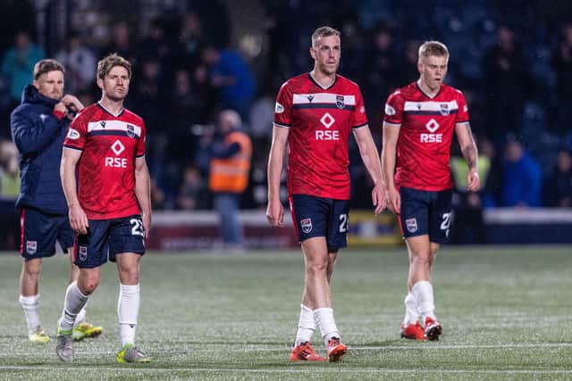 Ross County have been relegated from the Championship.