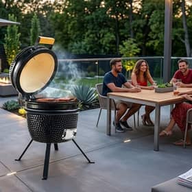 A further £15 has been knocked off the price of this gorgeous garden egg barbecue