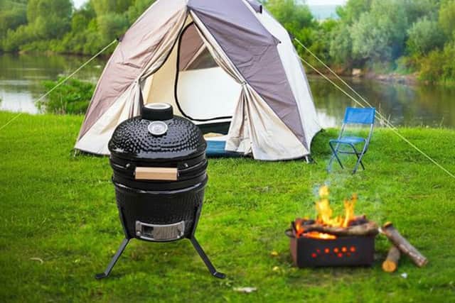 Egg barbecues are compact and easy to transport - but great at holding in heat