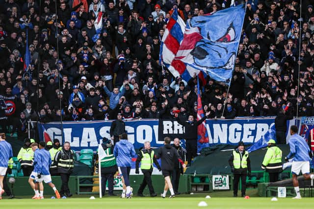 Rangers fans will be present at Celtic Park.