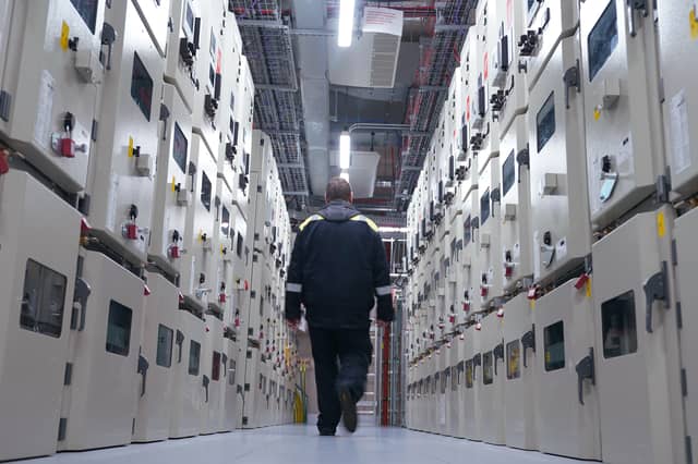 Inside a data centre