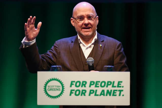 Greens candidate Patrick Harvie
