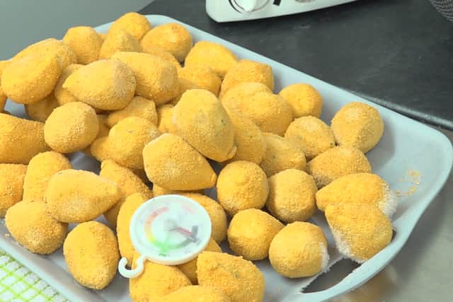 Jimmy Main brought together haggis and coxinhas, a popular Brazilian snack, in celebration of both nations.