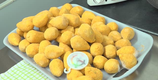 Jimmy Main brought together haggis and coxinhas, a popular Brazilian snack, in celebration of both nations.
