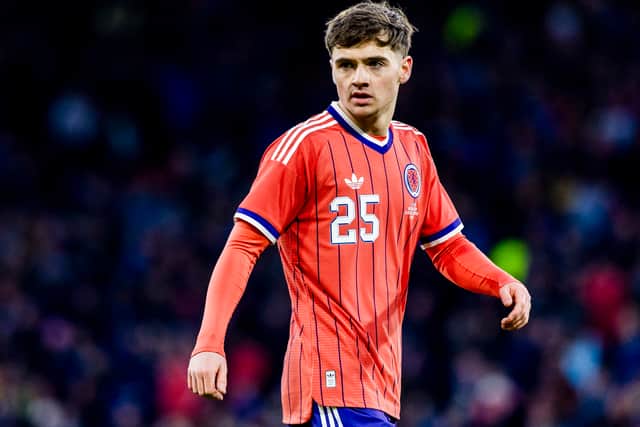 Curtis made his Scotland debut against Japan in March.