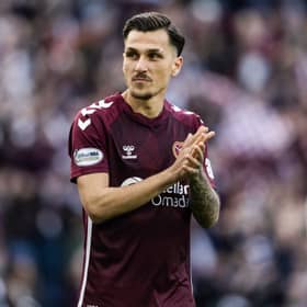 Alexandros Kyziridis is leaving Hearts.