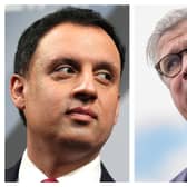 Anas Sarwar and Malcolm Offord
