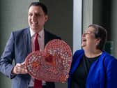 Anas Sarwar and Jackie Baillie