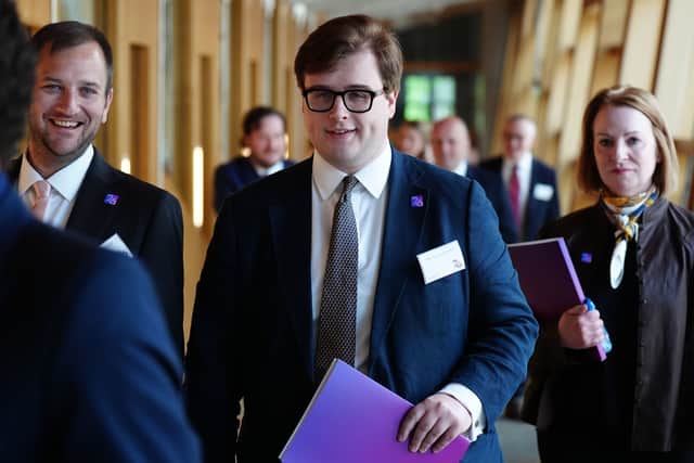 Reform UK MSP Max Bannerman.