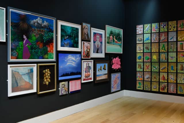 Installation view of the 200th Annual Exhibition at the RSA