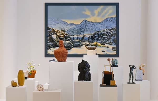 Installation view of the 200th Annual Exhibition at the RSA