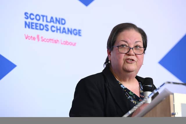 Scottish Labour deputy leader and health spokesperson, Jackie Baillie