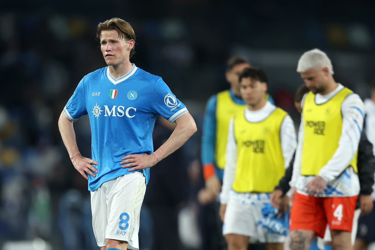 Scott McTominay Champions League blow as Scotland pal helps sink Napoli to ...