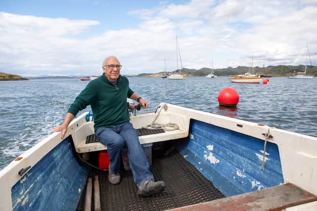 They have to catch a boat whenever they need some shopping or fancy a pint.