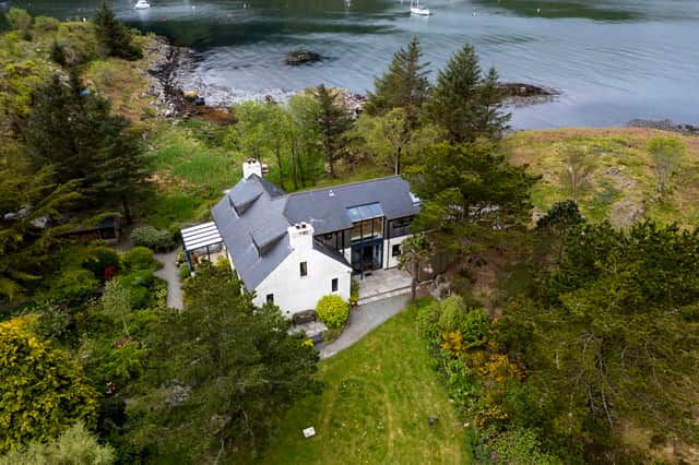 The island is up for sale for £1.25m.
