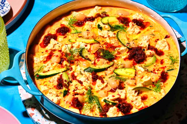 Grubby’s creamy butter bean bowl is part of the brand’s push into quick, high-protein plant-based comfort food.