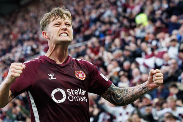 Frankie Kent is one of four players confirmed to be leaving Tynecastle this summer.