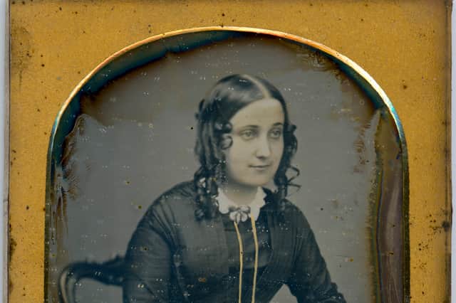 Portrait of an unidentified young woman, c. 1850-1855, Cornelius Jabez Hughes, daguerreotype