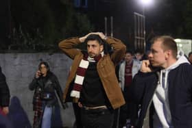 Dejected Hearts fans left Tynecastle knowing just how close the club came to sealing a momentous title with a game to spare.