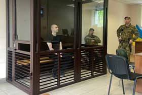 Ross Cutmore was convicted in Odesa. Picture: Slidstvo.info