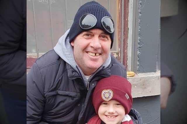 Kevin Doc and his grandson Kai