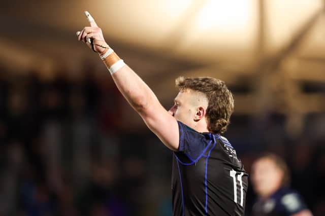 Kyle Rowe landed the match-winning try for Glasgow Warriors.