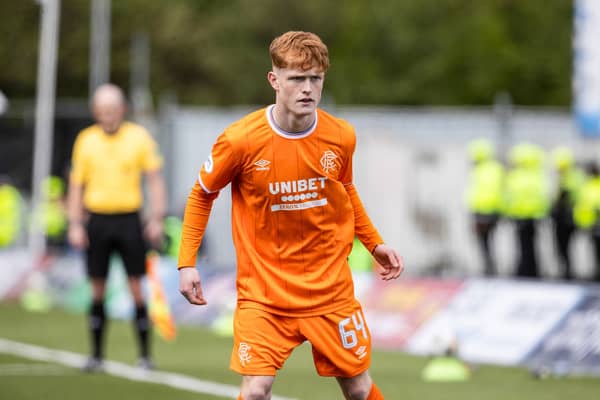 Rangers' Under-19 captain Aidan McCallion was involved in Danny Rohl's first-team squad against Falkirk