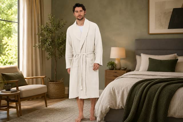 Simba is know for beds and bedding - but potential Father's Day gifts include this gorgeous robe