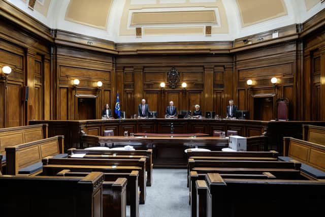 The venue, part of Glasgow City Chambers, is ordinarily used for licensing meetings. Picture: John Devlin/The Scotsman