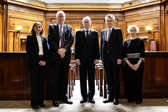 Lady Simler Taxing affair as Supreme Court makes history in Glasgow