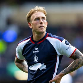 Hearts have signed Falkirk winger Calvin Miller.