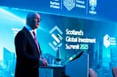 John Swinney at Scotland's Global Investment Summit 2025