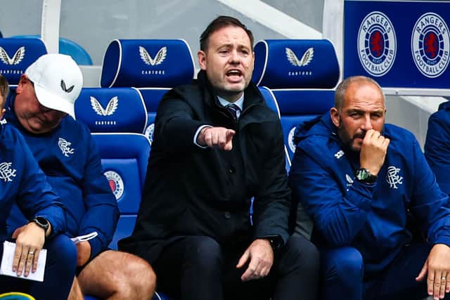 Beale struggled in his time as head coach of Rangers.
