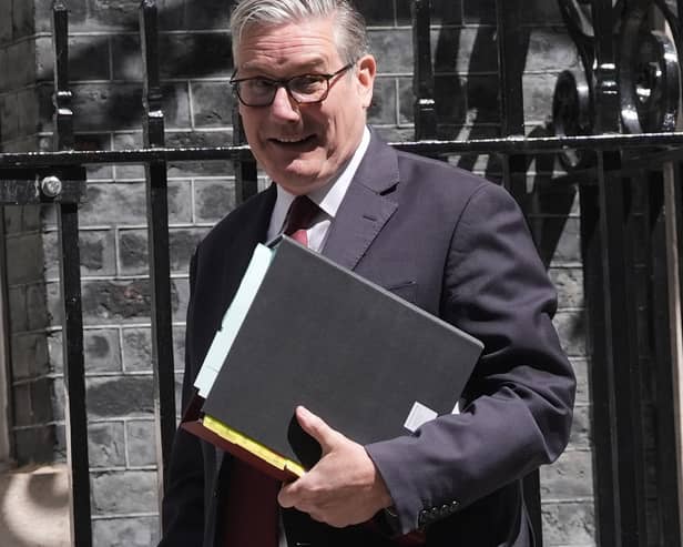 Sir Keir Starmer seemed relaxed on Wednesday