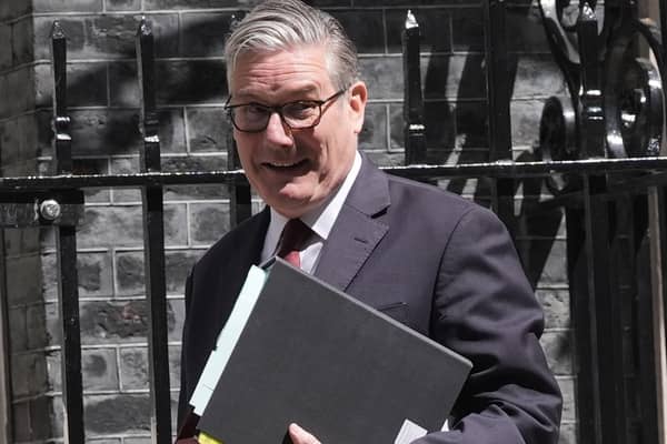 Sir Keir Starmer seemed relaxed on Wednesday