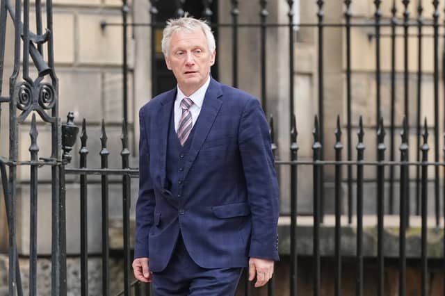 New Cabinet Secretary Ivan McKee, seen outside Bute House yesterday, may be about to become a household name in Scotland (Picture: Peter Summers)