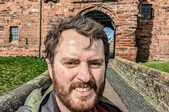 Richard Collett, author of Along the Borders.