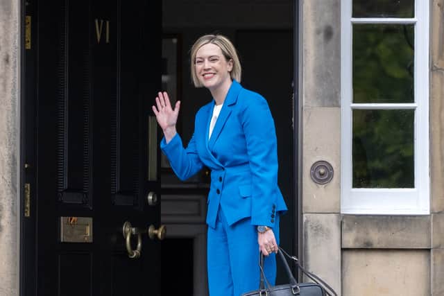 Jenny Gilruth has been named deputy first minster and finance secretary