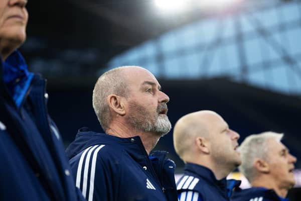 Steve Clarke is 'close' to extending his contract with the Scotland national team. Cr: SNS Group.