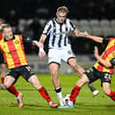 Partick Thistle and St Mirren will do battle in the first leg of the Scottish Premiership relegation playoff this week. Cr: SNS Group.