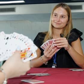 Anastasiia Drapei at UoS Bridge Youth Camp 
