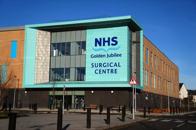 The NHS Golden Jubilee surgical centre is one of five national treatment centres currently operational