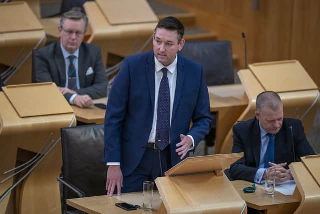 Scottish Conservative health spokesperson, Miles Briggs