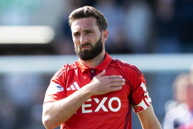 Graeme Shinnie is leaving Aberdeen.