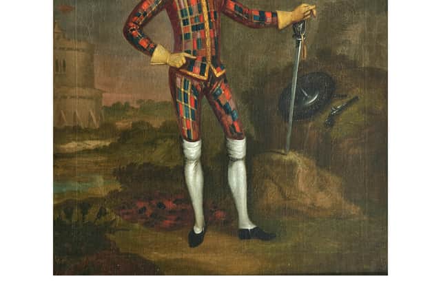 Attributed to John Wasdail (James Warsdale) (English, 1692-1767) Portrait of Bonnie Prince Charlie.