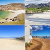 Four of the best beaches in Scotland.