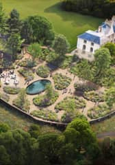 An impression of the new Centenary Garden planned for Newhailes House in East Lothian. PIC: NTS