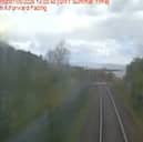 One incident involved a person standing on a level crossing in Inverness as a train approached, stepping clear when the train was around 20 metres away.